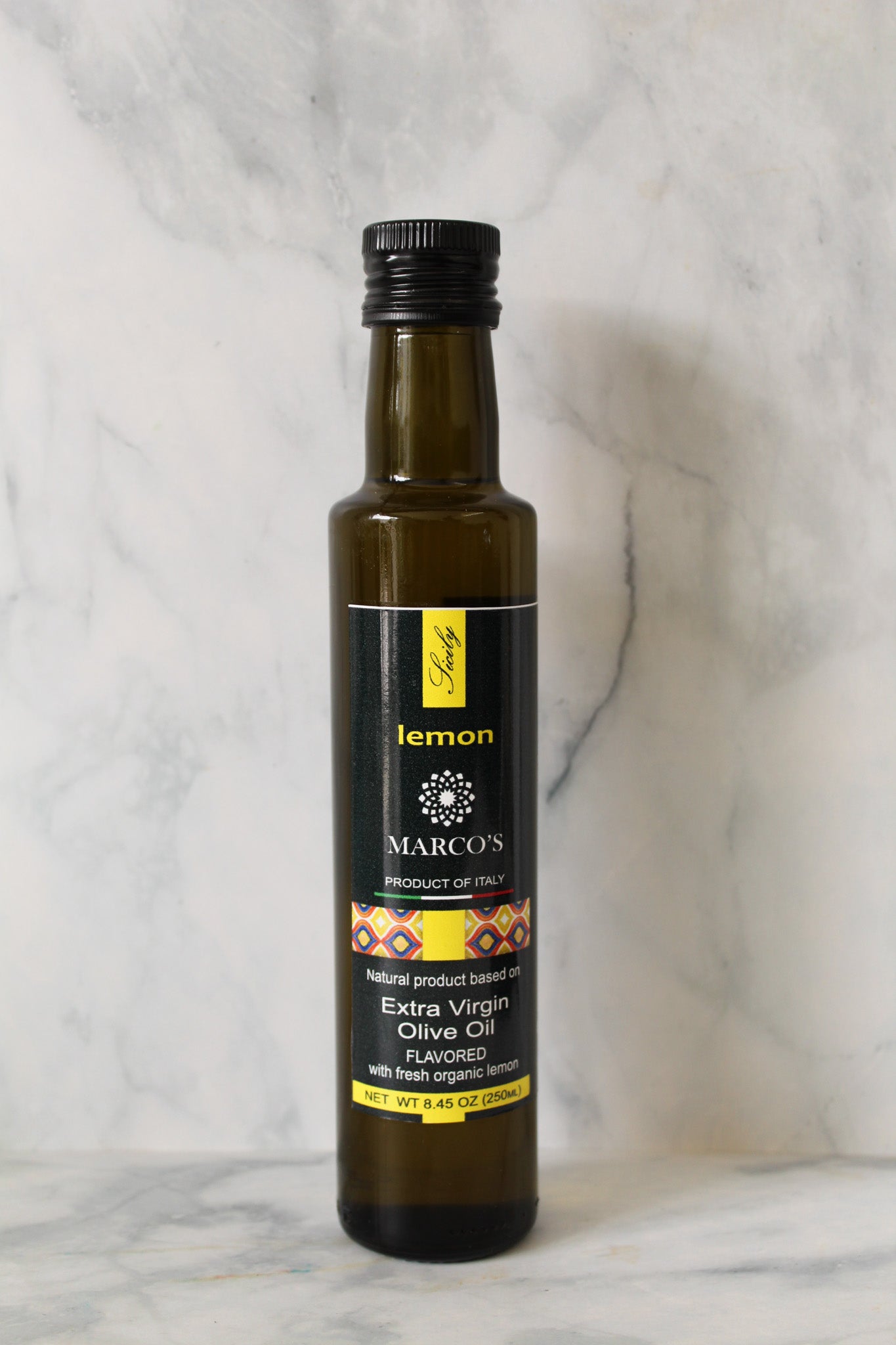 Extra Virgin Olive Oil with Lemon flavor